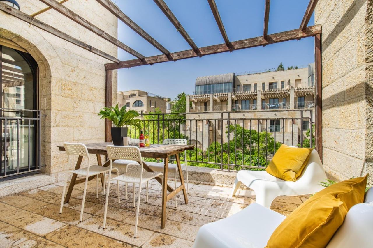 ✦Luxury 2 Bdr David'S Village Apartment ✦ Mamilla Jerusalem Exterior photo
